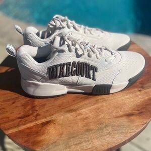 Nike Court Lite 4 Heritage Light Orewood Brown Aegean Storm Baroque Brown Size